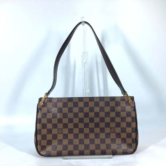 LOUIS VUITTON Authentic Brown Damier Canvas Shoulder Bag - Picture 2 of 16